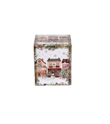 Karácsonyi Porcelán bögre fémszűrővel 360 ml díszdobozban Christmas City 2
