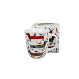Bögre, csésze Kutyás porcelán bögre 650 ml dobozban Long Dogs