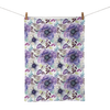 Lila virágos pamut konyharuha Purple dream