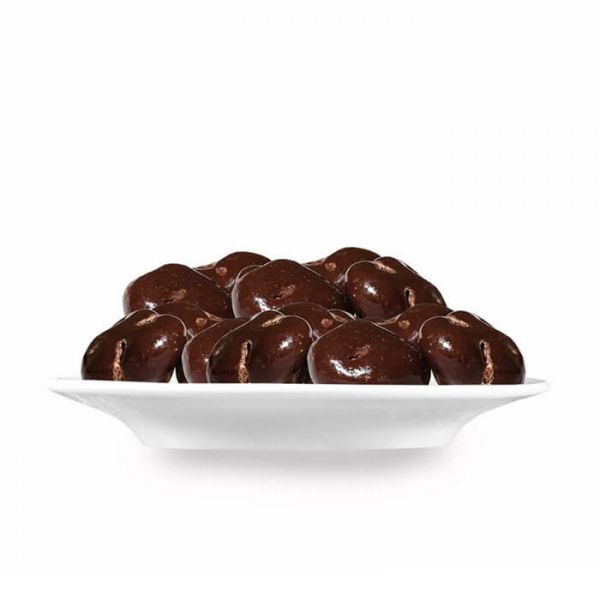 Csokoládé Luis collection vörösáfonya étcsokoládéban 90 g - fekete szalagos díszdobozban