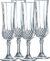 Luminarc Éclat Longchamp pezsgős flőte talpas – 12 cl 4 db