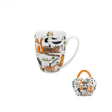 Bögre Lusta Cicás porcelán bögre 350 ml