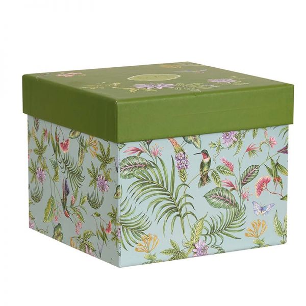 Madaras porcelán csésze aljjal – 270 ml – 2 személyes készlet díszdobozban