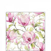 Szalvéta Magnólia virágos papírszalvéta 25x25 cm Blooming magnolia