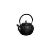 Matt fekete öntöttvas teáskanna szűrővel 800 ml Berlinger Haus Matte Black
