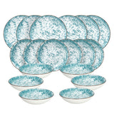 Tognana 18 részes mediterrán porcelán étkészlet Madison
