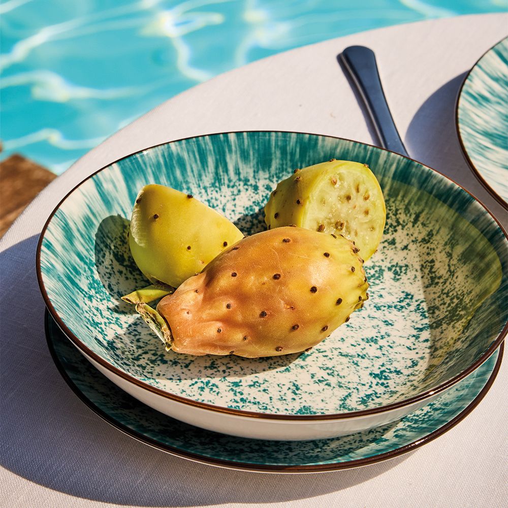 Tognana 18 részes mediterrán porcelán étkészlet Madison