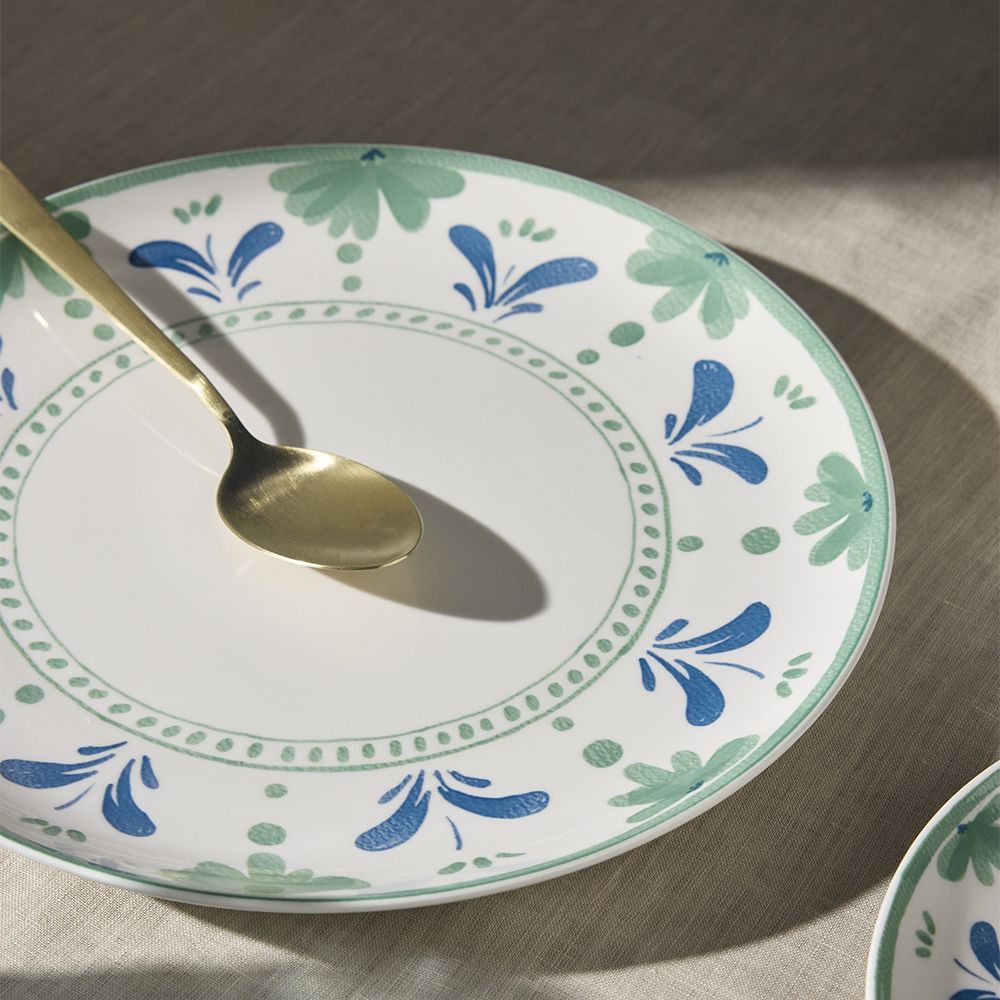 Tognana 18 részes mediterrám porcelán étkészlet Positano