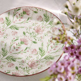 Tognana 18 részes virág mintás színes porcelán étkészlet Lolita