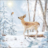 Szalvéta Meeting in winterworld karácsonyi három rétegű papírszalvéta 33x33 cm