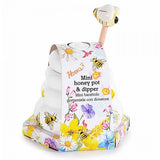 Méztartó Méhecskés kerámia méztartó mézcsurgatóval