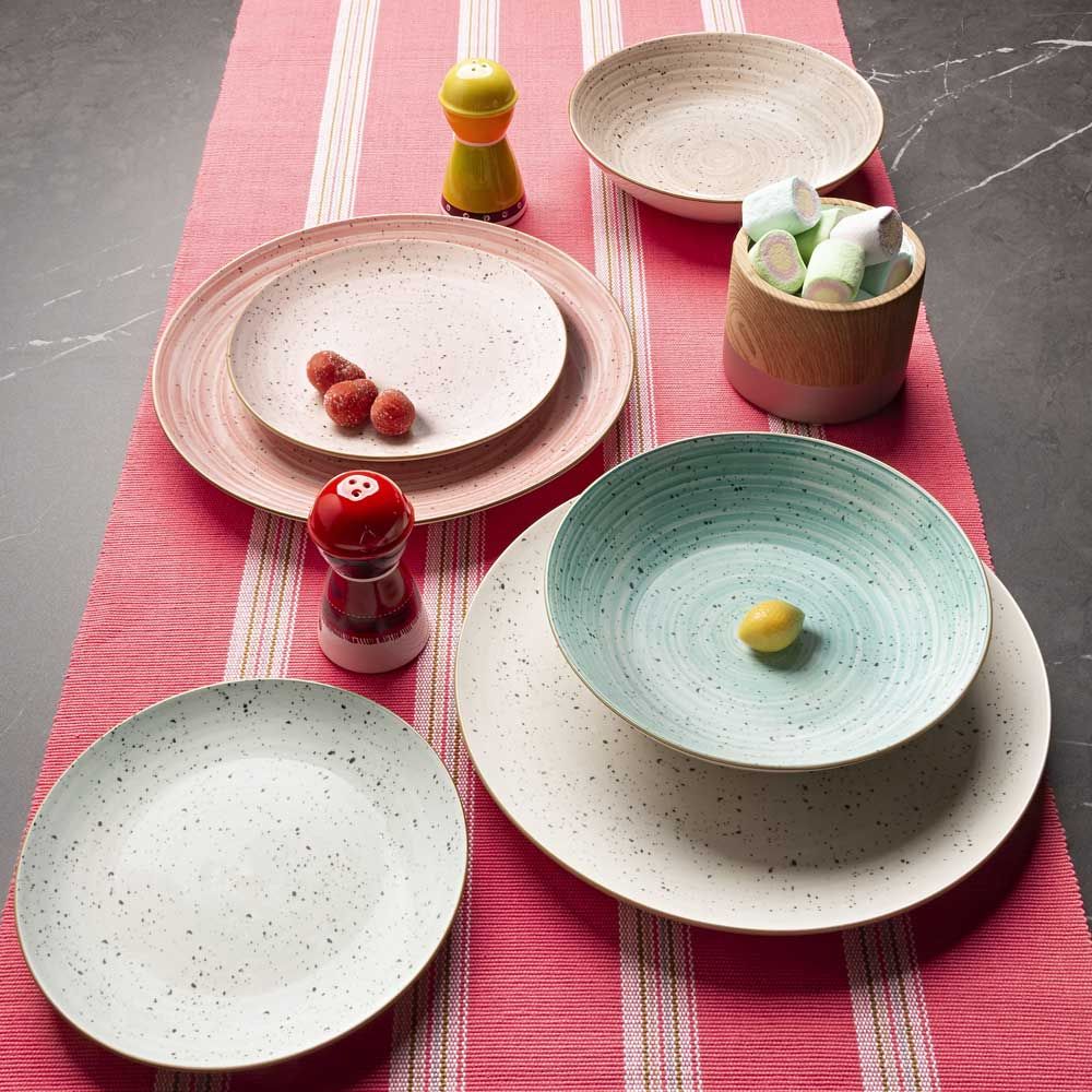 Kék porcelán mélytányér 20 cm Tognana Pepper Azzuro