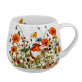 Mezei virág – pipacsos porcelán öblös bögre – 430 ml – Wild Bird