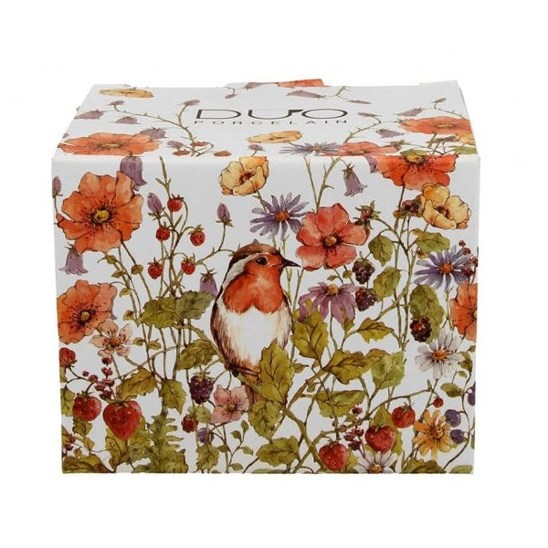 Mezei virág – pipacsos porcelán öblös bögre – 430 ml – Wild Bird