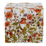 Mezei virág – pipacsos porcelán öblös bögre fémszűrővel – 430 ml – Wild Bird