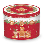 Tányér, étkészlet Mézeskalács karácsonyi Porcelán bögre fém díszdobozban