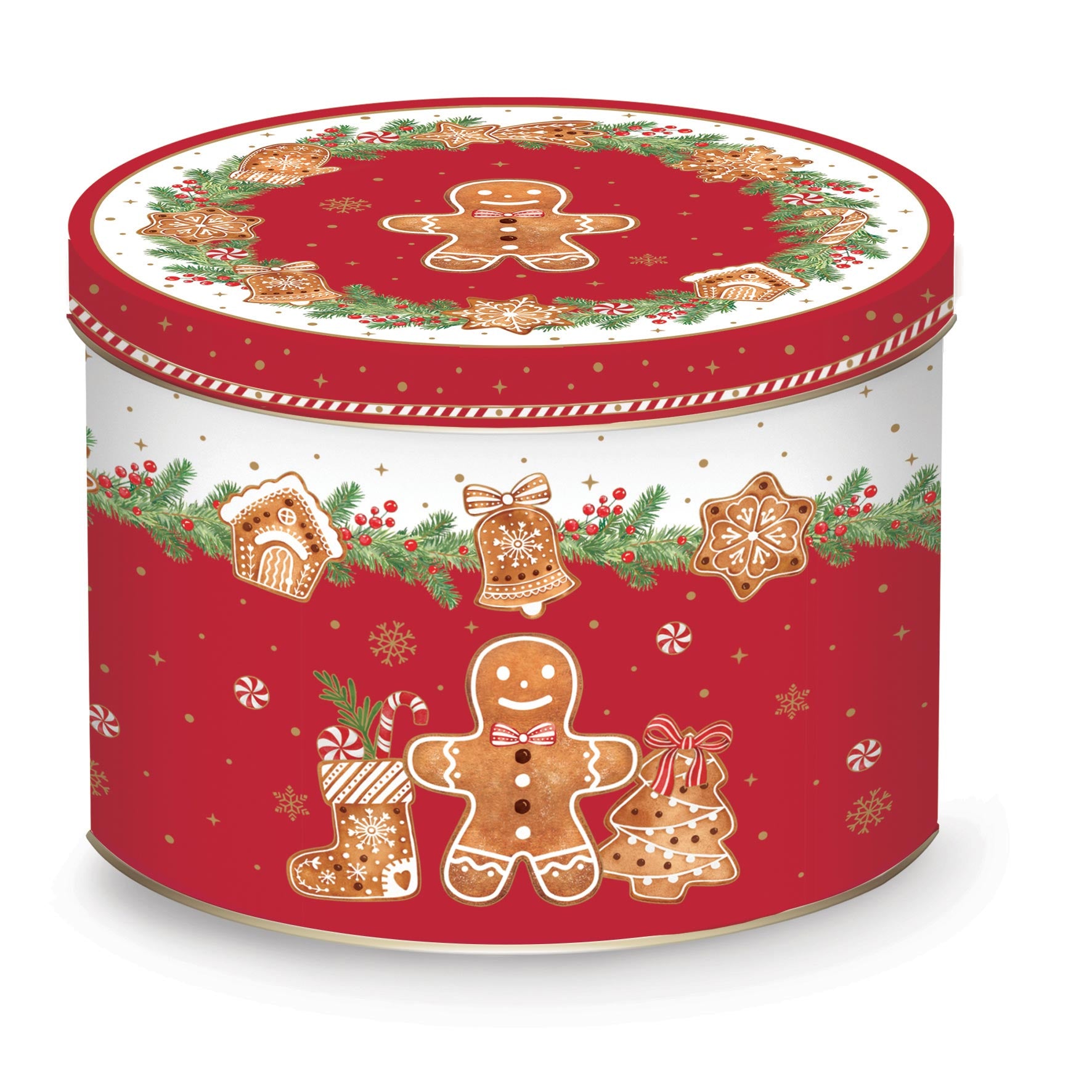 Tányér, étkészlet Mézeskalács karácsonyi Porcelán bögre fém díszdobozban