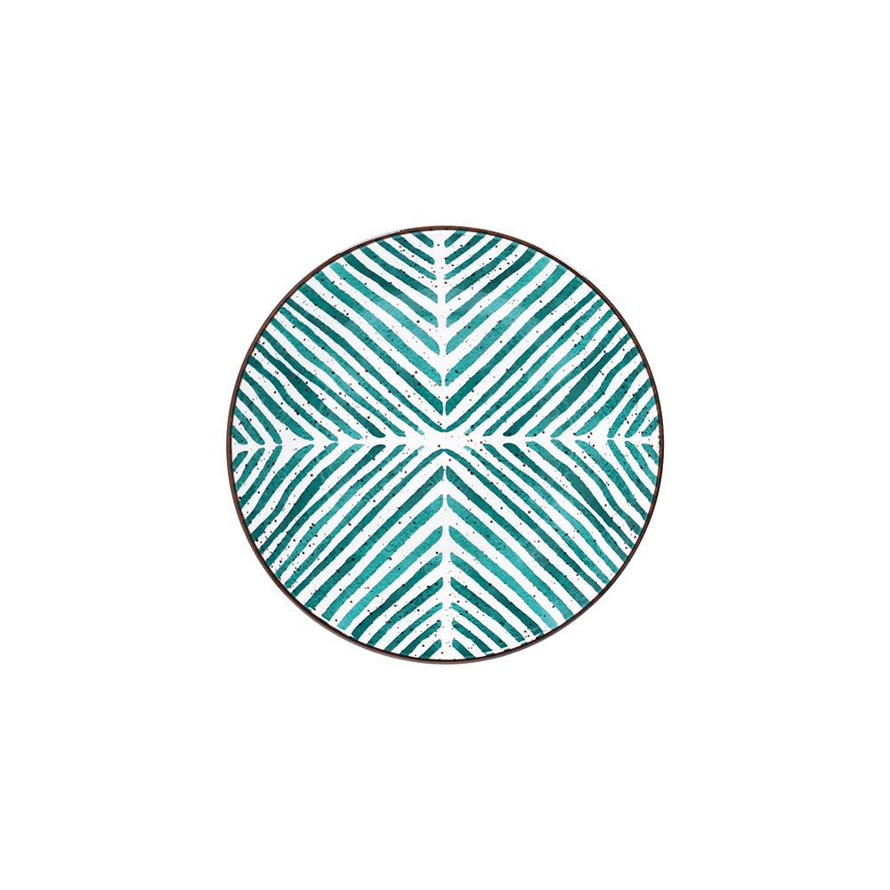 Tognana Zöld 18 részes porcelán étkészlet MOON TEAL MIRAGE