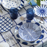 Tognana kék 18 részes porcelán étkészlet MOON BLUE MIRAGE
