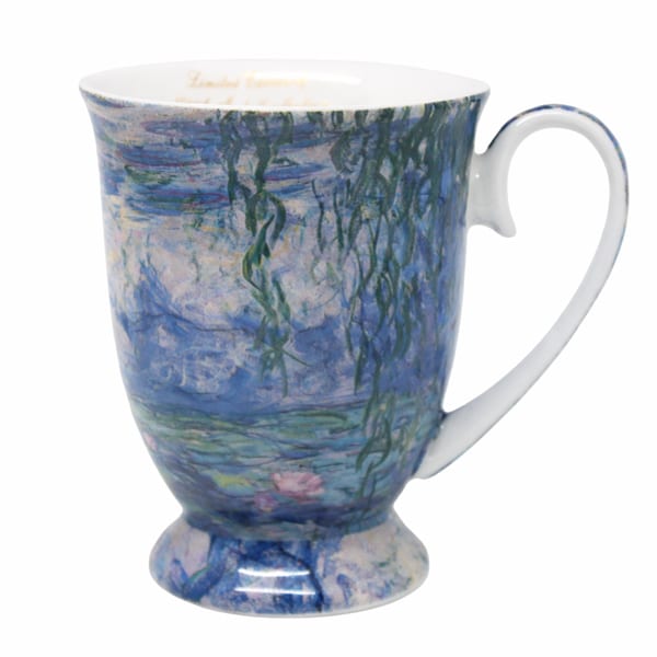 Monet porcelán bögre - 300 ml - Vizililiomok