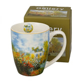 Monet porcelán bögre – 360 ml – Argenteuil – i kert