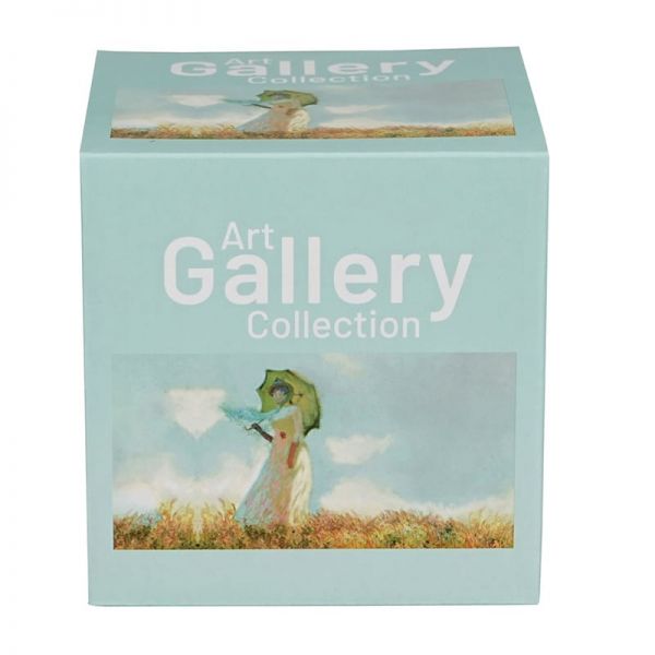 Monet porcelán bögre – 360 ml – Nő esernyővel