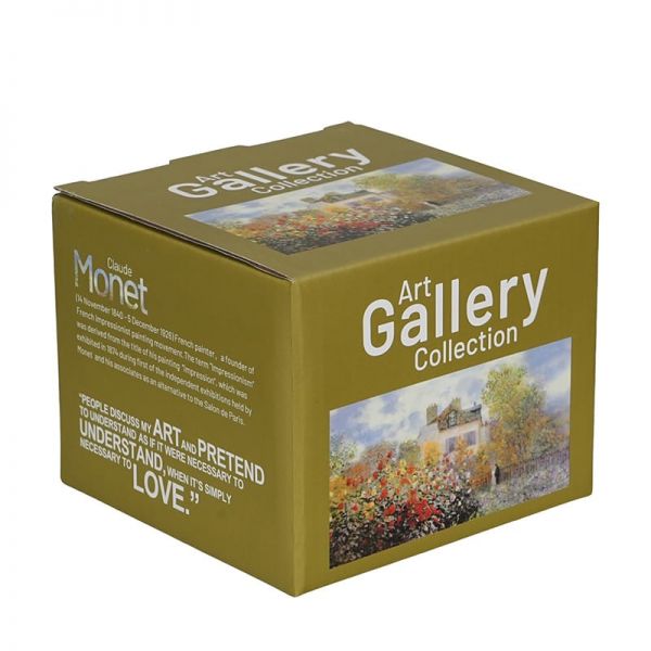 Monet nagyméretű porcelán bögre 600 ml – Argenteuil – i kert