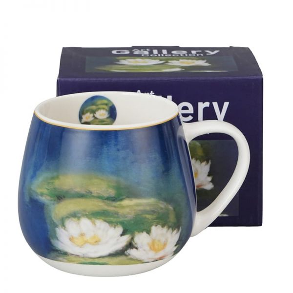 Monet porcelán öblös bögre – 430 ml – Tavirózsák