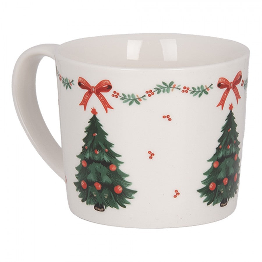Karácsonyi porcelán bögre 275 ml Traditional Christmas Harmony
