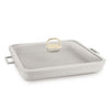 Négyszögletes indukciós grill serpenyő fedővel 34 cm Sahara Collection