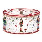 Tálka Nutcracker Twist karácsonyi fém tároló doboz szett
