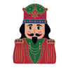 Tálka Nutcracker Twist karácsonyi porcelán diótörő alakú tál