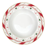Tányér, étkészlet Nutcracker Twist karácsonyi porcelán mélytányér