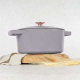 Öntöttvas alacsony lábas 24 cm Indukciós Berlinger Haus Taupe Collection