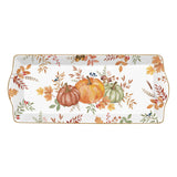 Tálca Őszi Mintával dísztökkel díszített Porcelán kínáló tálca Harvest