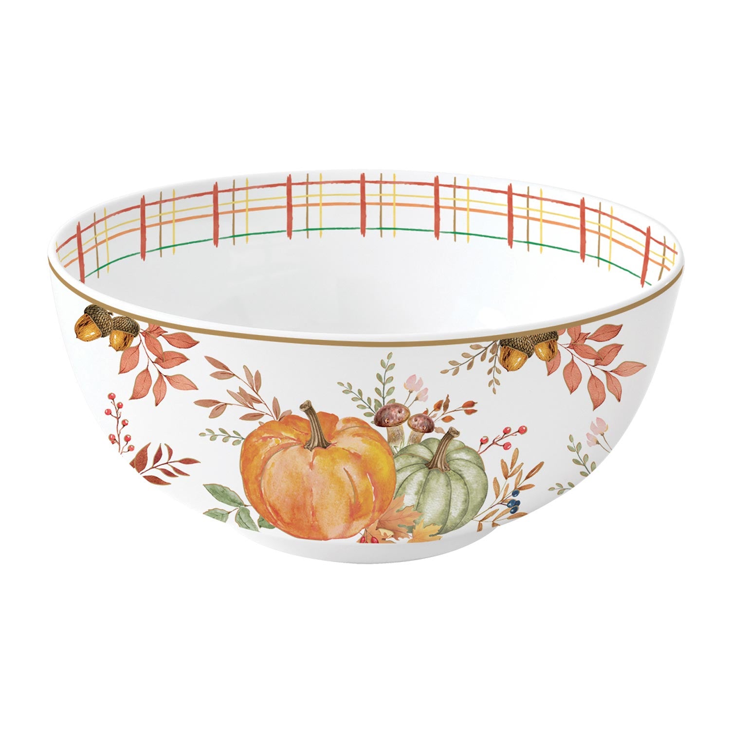 Tálka Őszi Mintával dísztökkel díszített Porcelán tál 15 cm Harvest