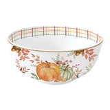 Tálka Őszi Mintával dísztökkel díszített Porcelán tál 15 cm Harvest