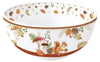 Tálka Őszi mókus gomba mintás porcelán tál 23 cm Autumn Breeze