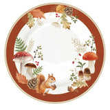 Tányér, étkészlet Őszi porcelán desszertes tányér Autumn Breeze