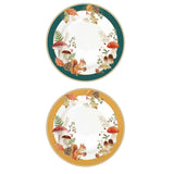 Tányér, étkészlet Őszi porcelán desszertes tányér 4 db szett díszdobozban Autumn Breeze