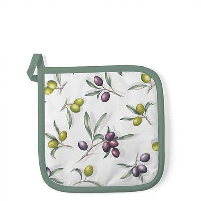 Edényalátét Pamut edényalátét olívás Delicious olives