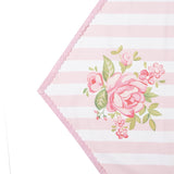Asztalterítő Pamut rózsás asztali futó 50X160 CM Sweet Roses