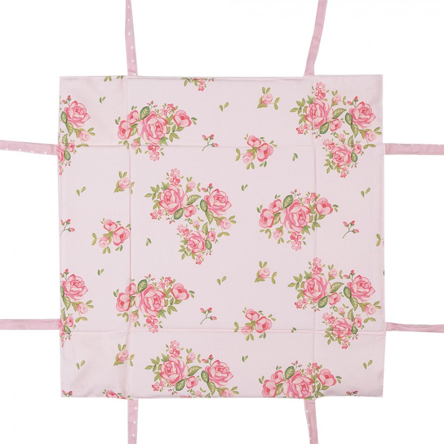 Kenyérkosár Pamut rózsás kenyérkosár 35x35 cm Sweet Roses