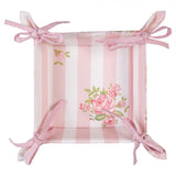 Kenyérkosár Pamut rózsás kenyérkosár 35x35 cm Sweet Roses