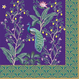 Szalvéta Páva mintás Papírszalvéta 33x33cm, 20db-os Imperial Peacock Coffee Mania