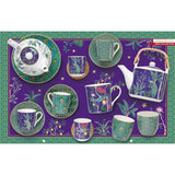 Bögre, csésze Páva mintás porcelán bögre szett 2 db-os Imperial Peacock Coffee Mania