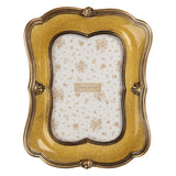 Vintage képkeret Aranybarna hullámos 10x15cm