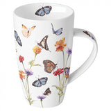 Pillangó kert porcelán bögre 600 ml