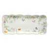 Pillangós porcelán asztali kínáló tálca 36x14 cm díszdobozban Dancing Butterflies