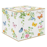 Pillangós porcelán cukortartó díszdobozban Dancing Butterflies